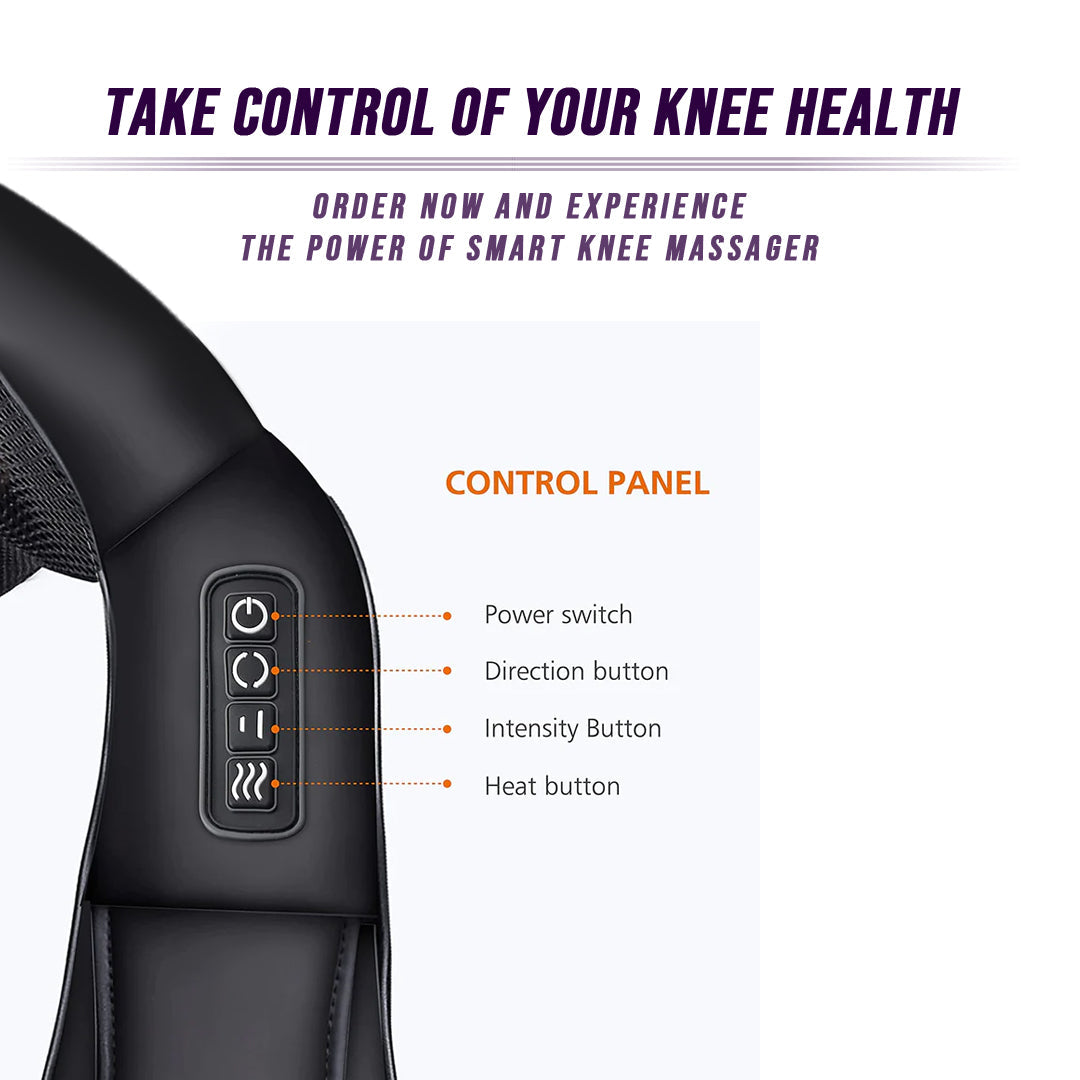 Neck Massager with Heat – Deep Tissue Shiatsu Relief