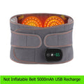 Heat Therapy Lumbar Support Belt with Massage