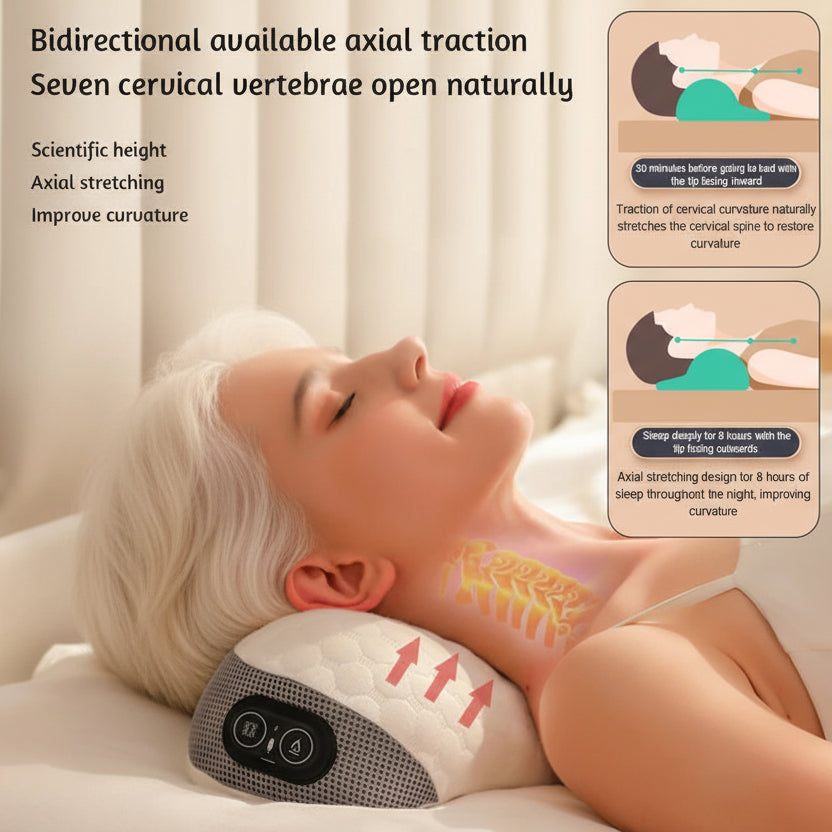 Neck & Shoulder Massager Pillow