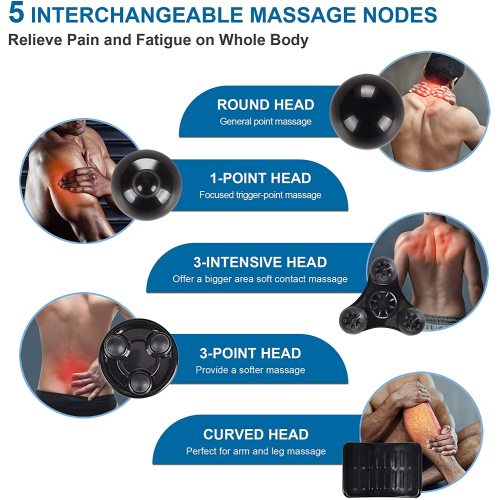 Handheld Percussion Massager for Deep Tissue Relief