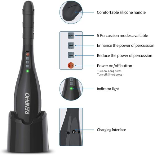 Handheld Percussion Massager for Deep Tissue Relief