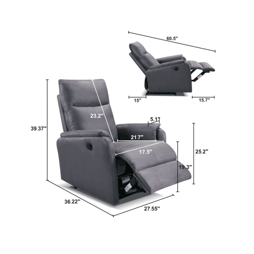 Power Recliner with Massage & Heat